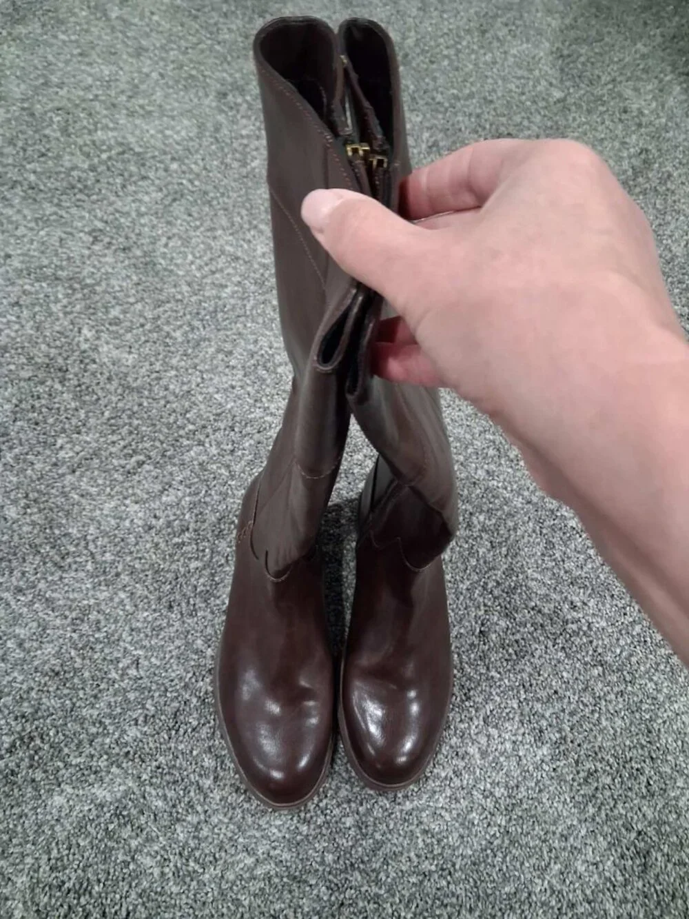 Lucky Brand Haadya Tall Boots – Open Brown / Rust – Size 7.5 (BNWT)